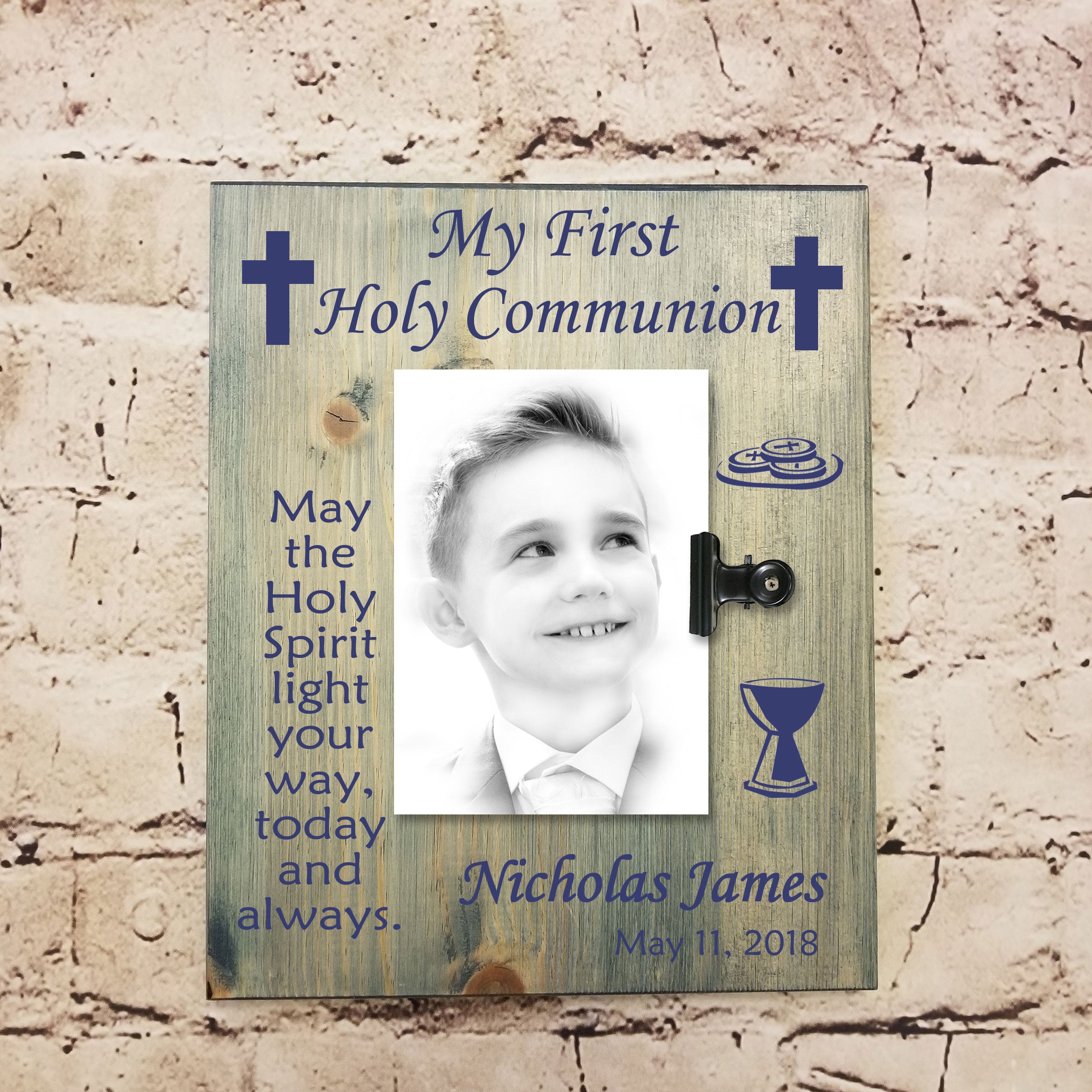 Communion Gifts Wood Sign With Picture