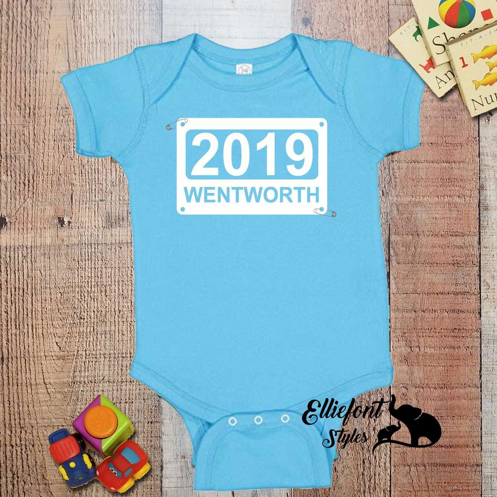 Race Bid Pregnancy Announcement Infant One Piece Bodysuit | Running Onesie - Elliefont Styles