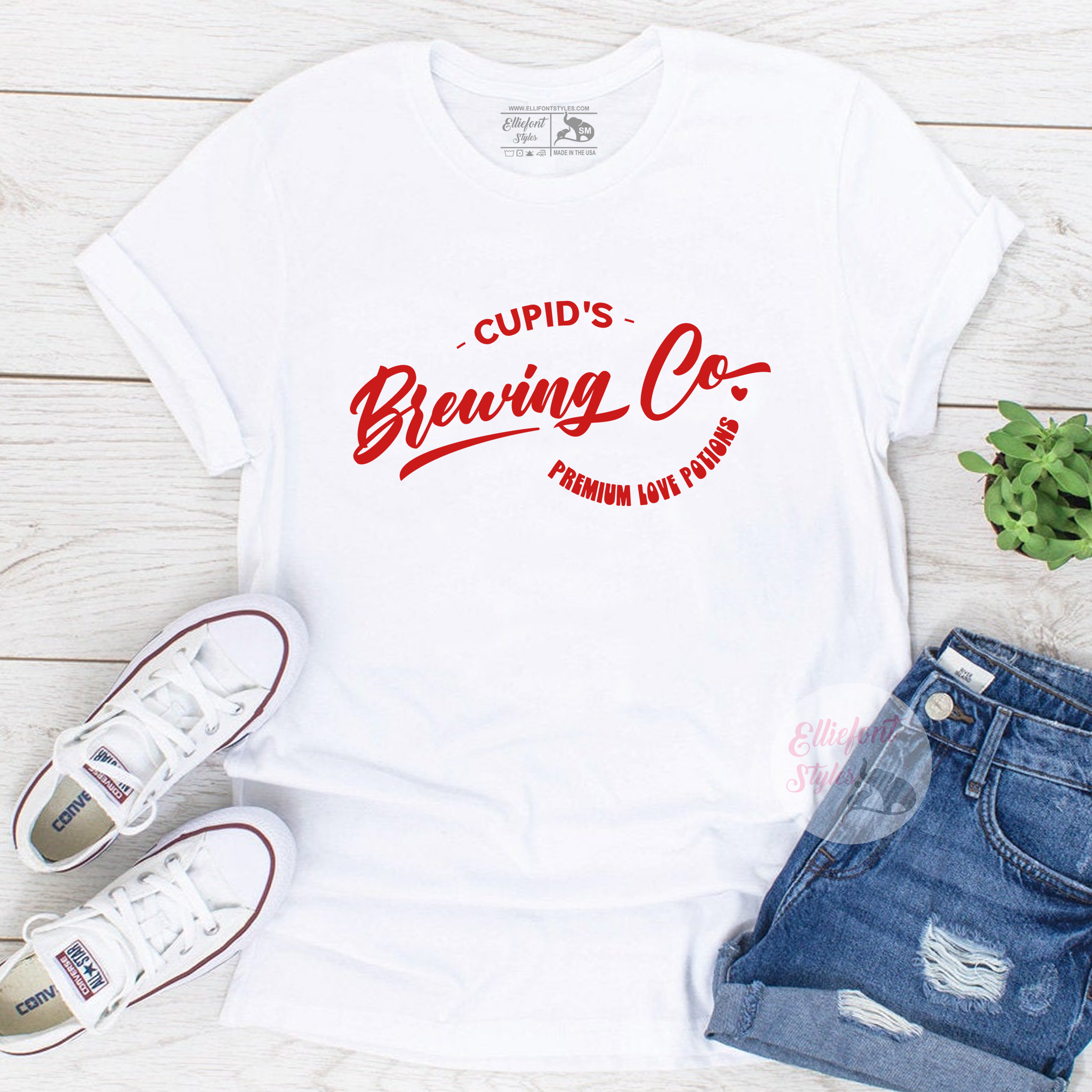 Cupid's Brewing Company Valentines Shirt