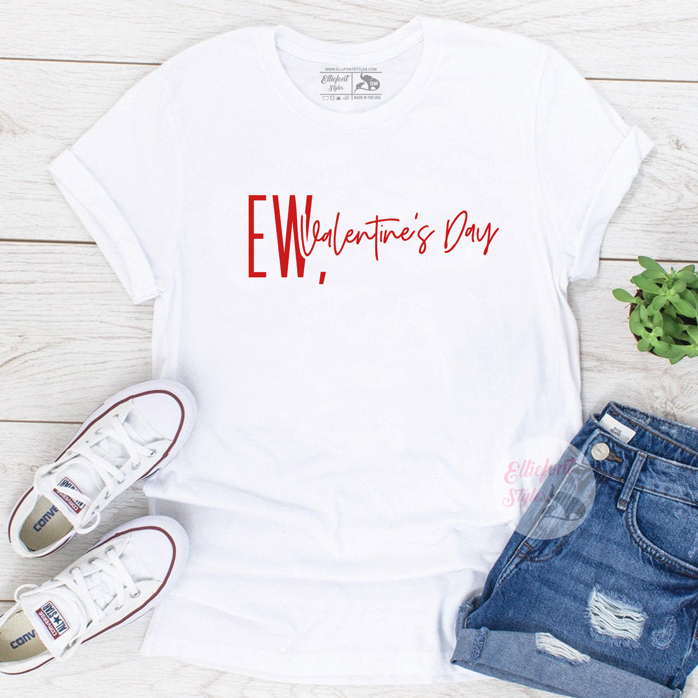 EW Valentines Day Shirt