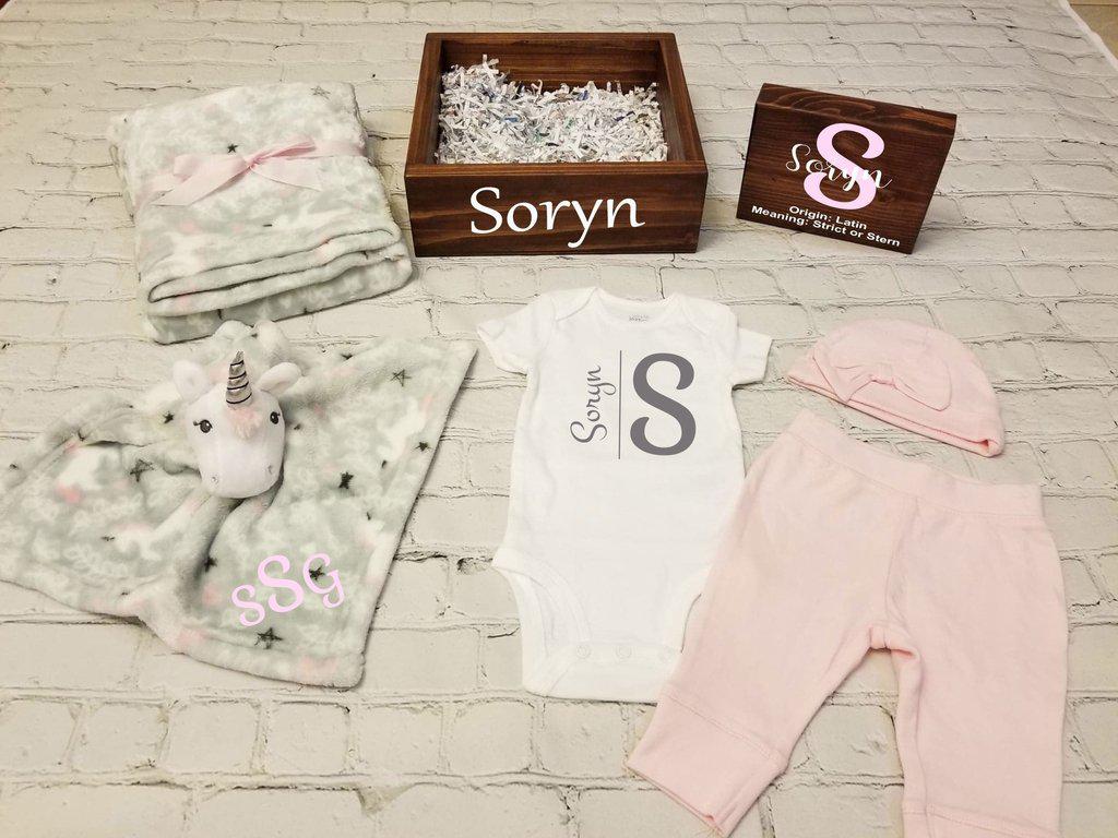 Personalized Baby Gift Set Box