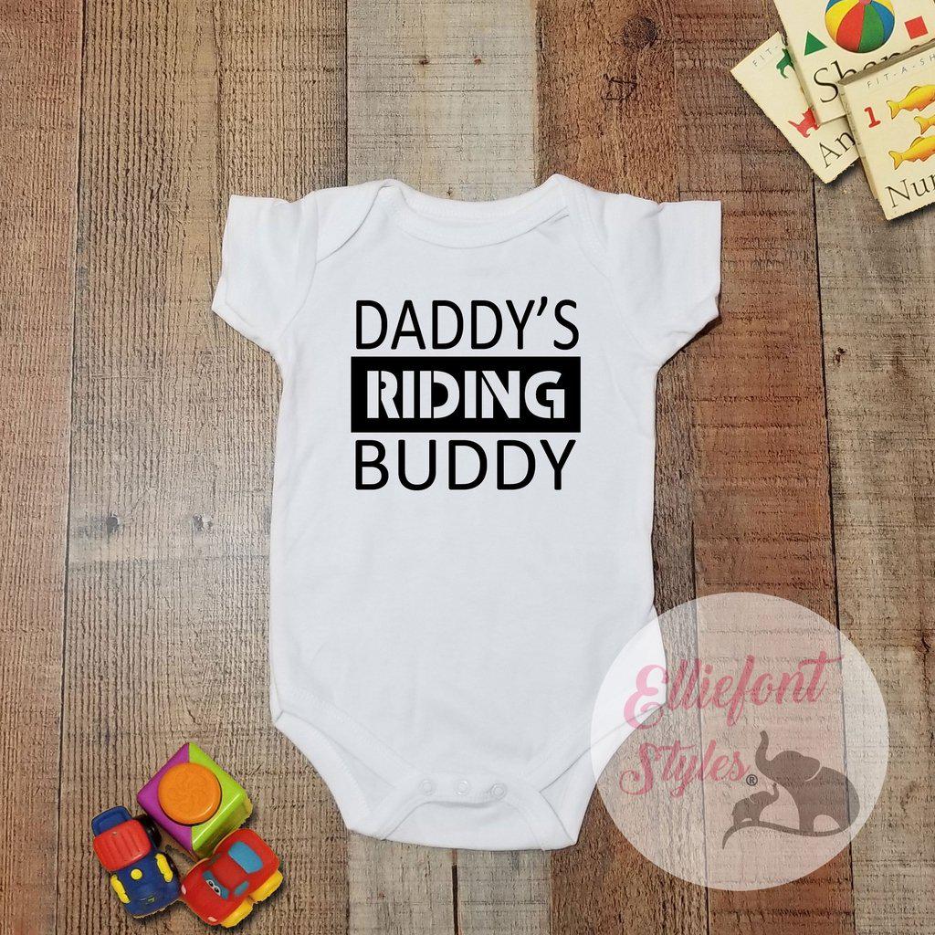 Daddy's Riding Buddy PELOBABY Infant One Piece - Elliefont Styles