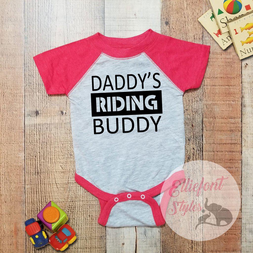 Daddy's Riding Buddy PELOBABY Infant One Piece - Elliefont Styles