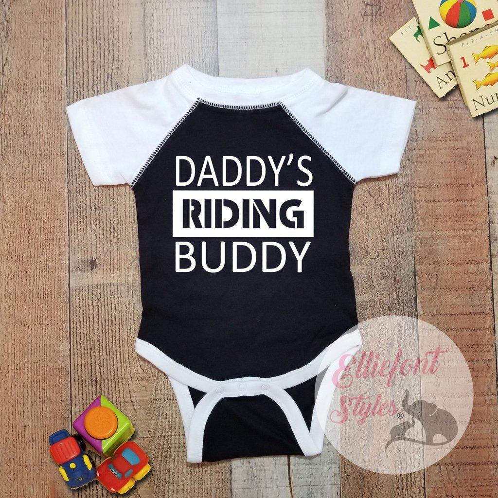 Daddy's Riding Buddy PELOBABY Infant One Piece - Elliefont Styles