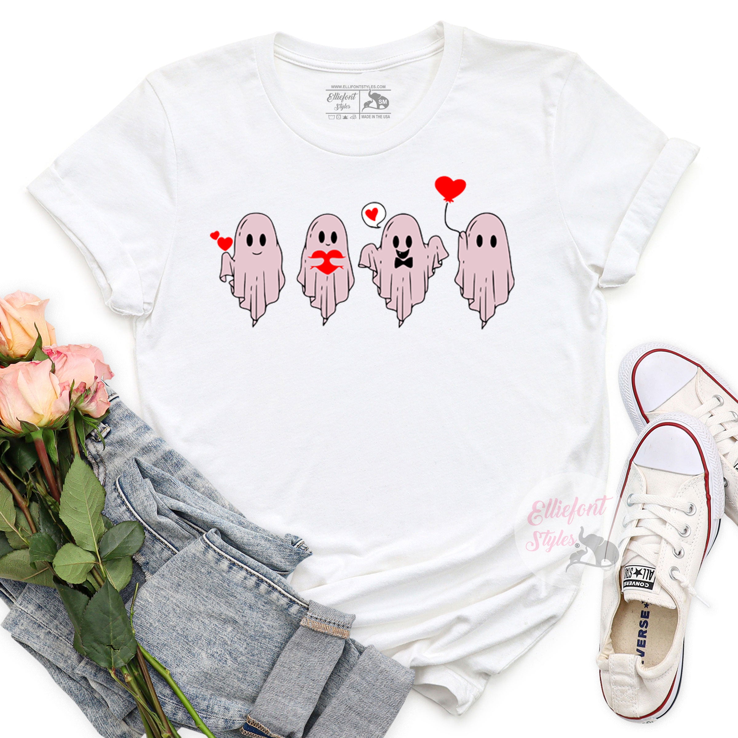 Love Ghost Valentines Shirt