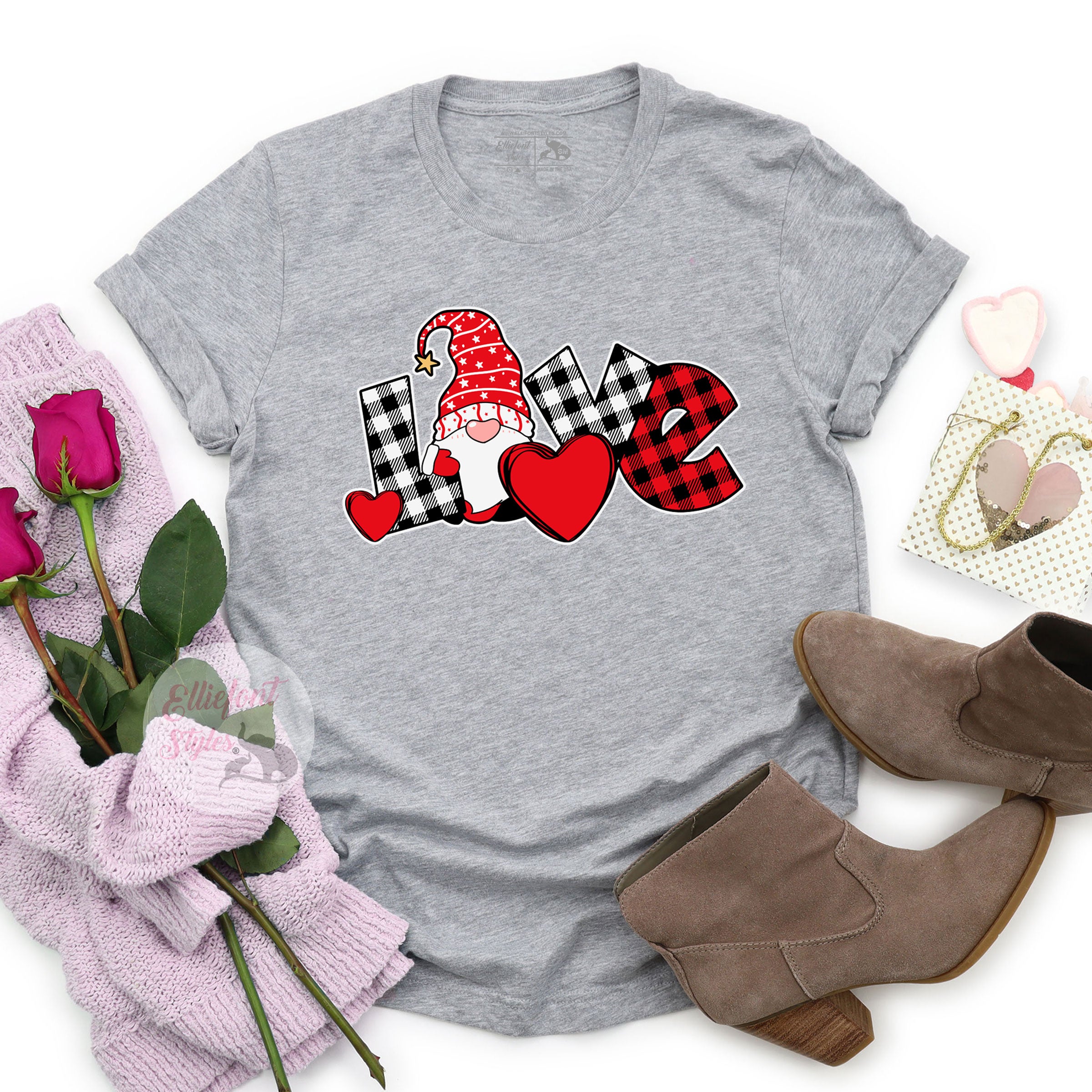 Gnome Love Sweetheart Shirt