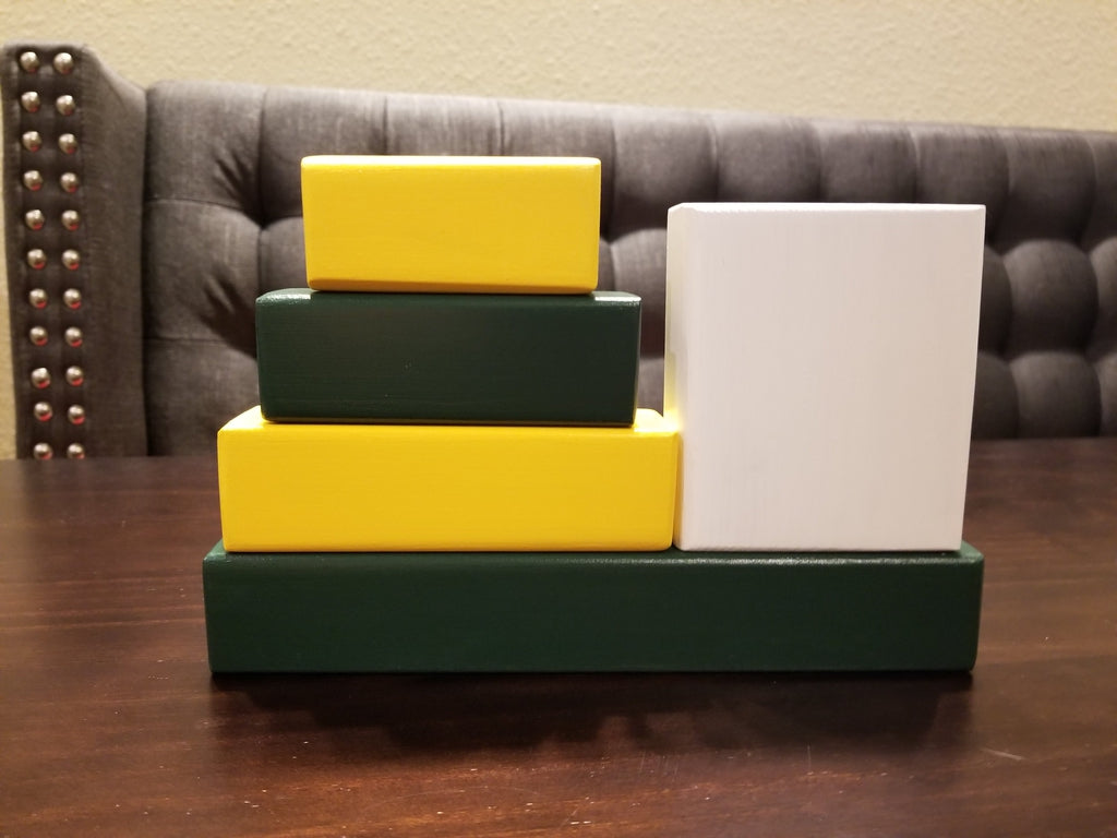 Best Baby Birth Stats Wooden Block Set | Personalized Baby Gift Keepsake - Elliefont Styles