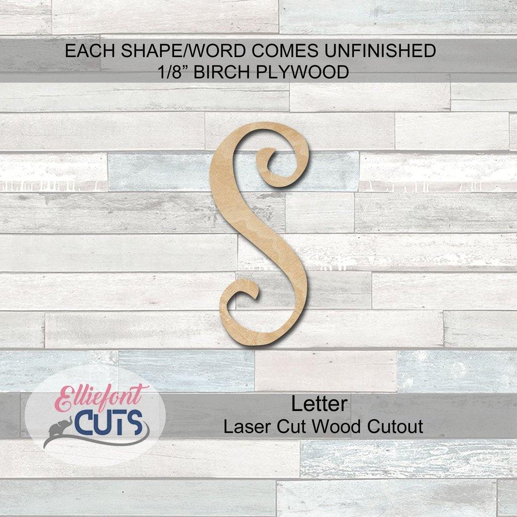 Wood Letters - Elliefont Styles