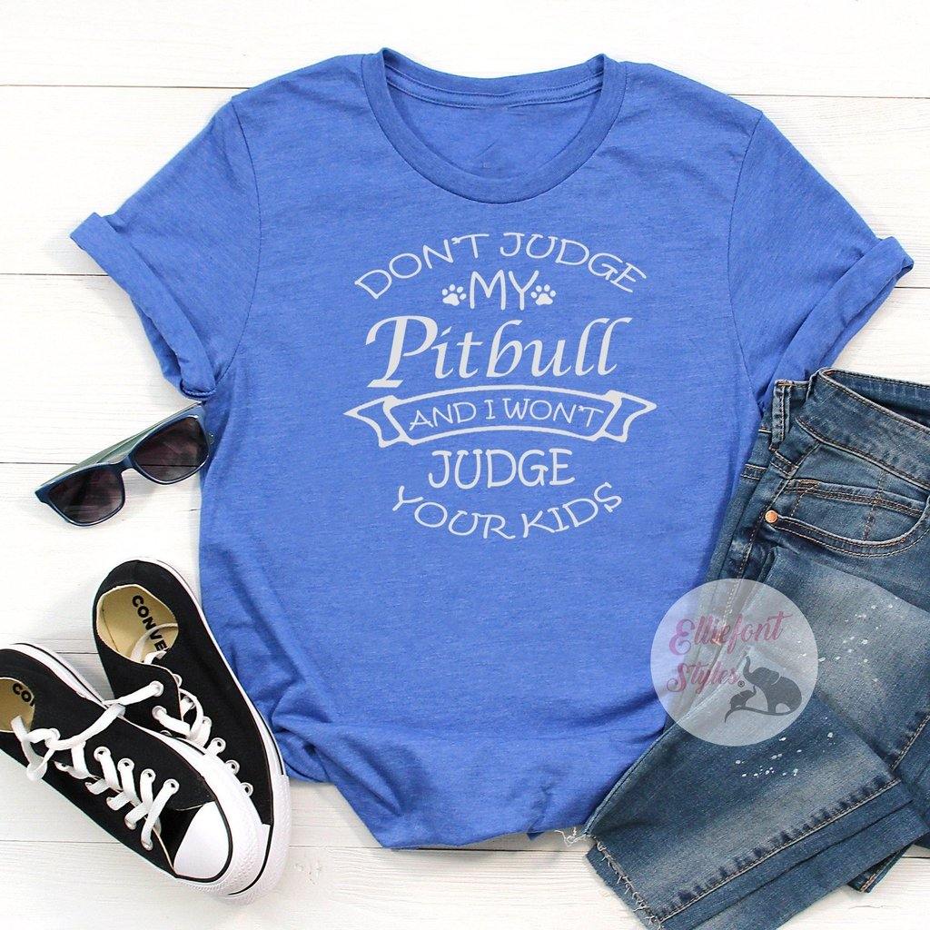 Pitbull Shirt - Elliefont Styles