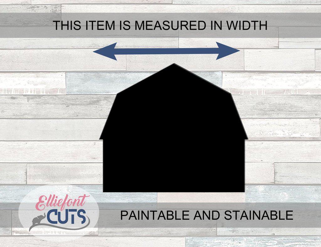 Barn Wood Cutouts - Elliefont Styles
