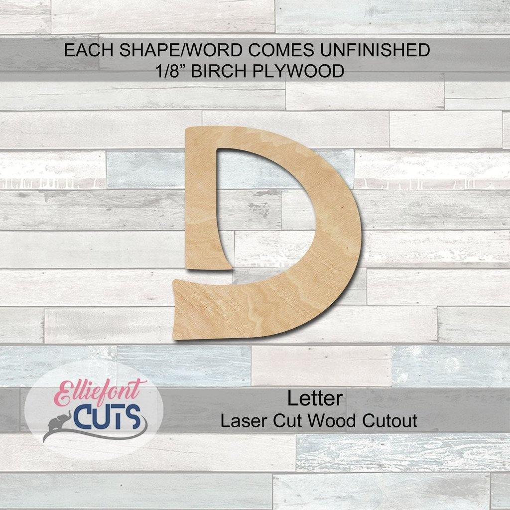 Wood Letters - Elliefont Styles