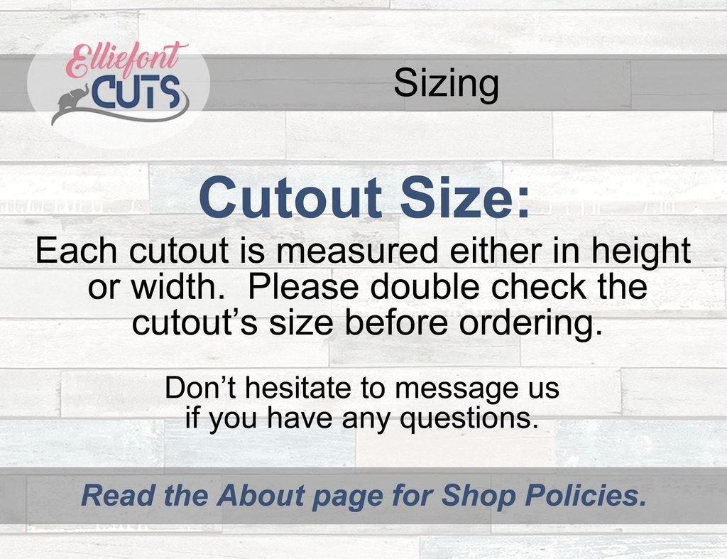 wood cutouts for sale