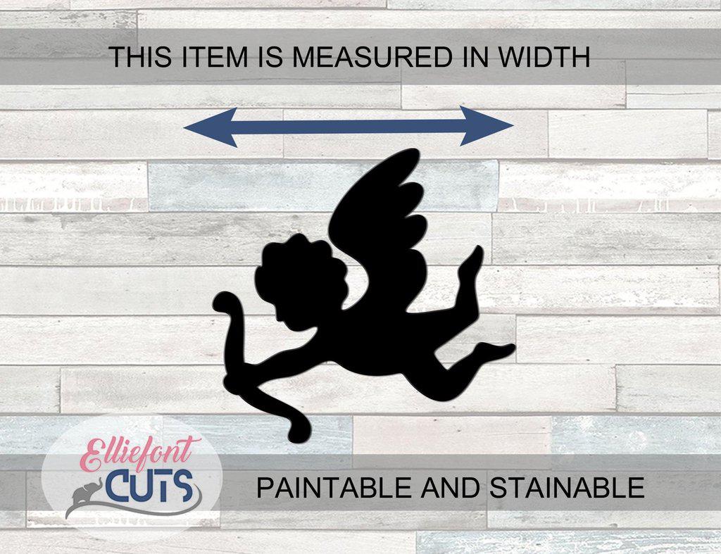 Cupid Wood Cutouts - Elliefont Styles
