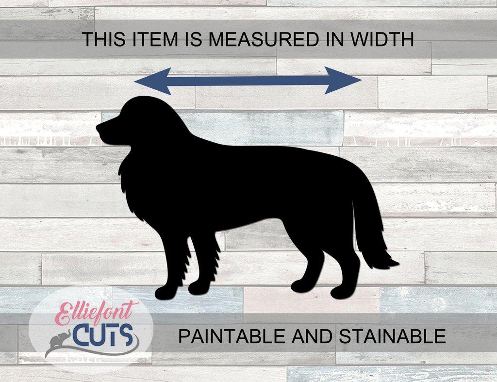 Border Collie Wood Cutouts - Elliefont Styles