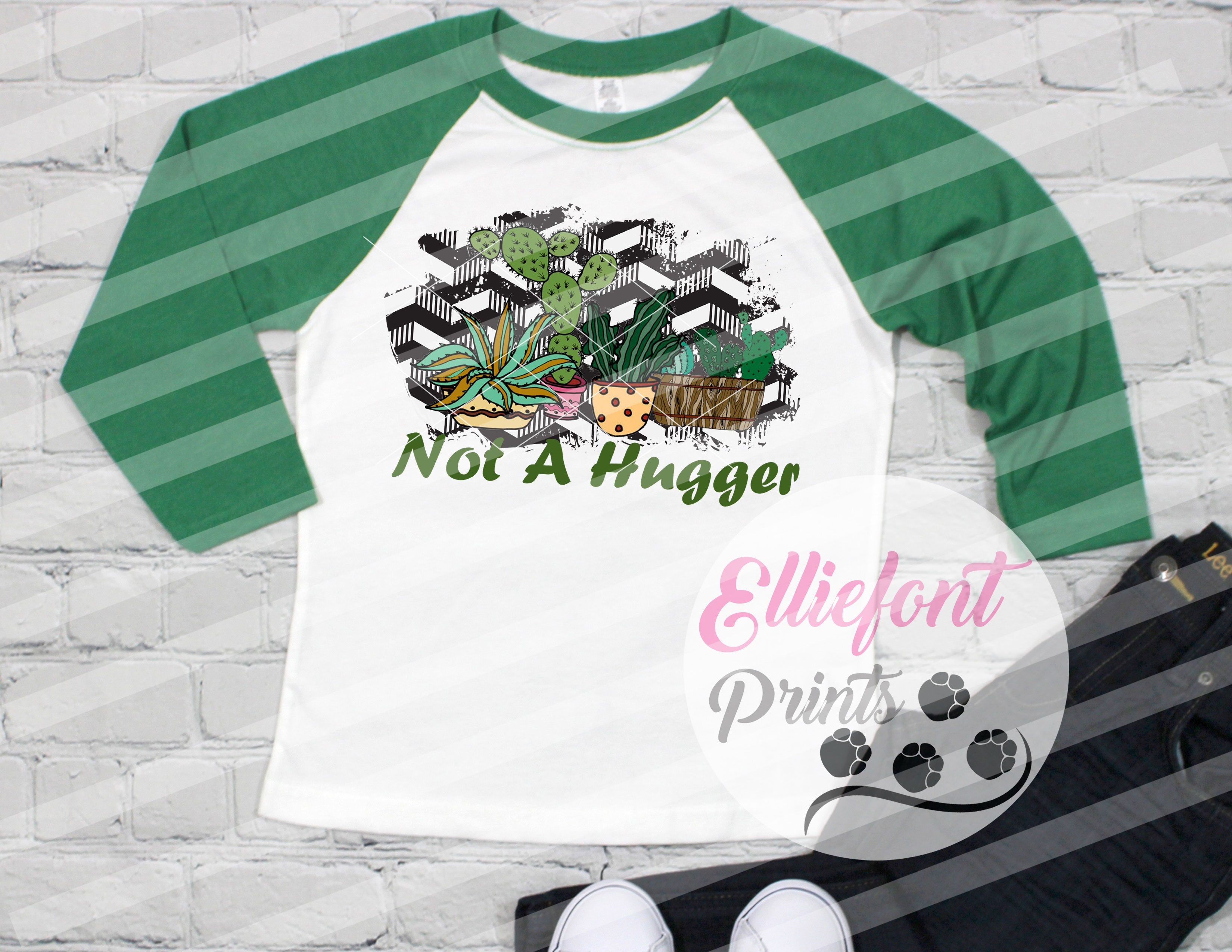 Not A Hugger Sublimation PNG Files