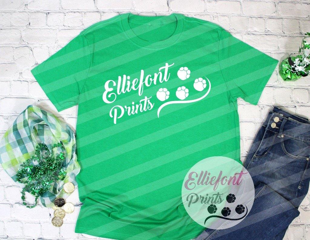 3001c irish green mockup