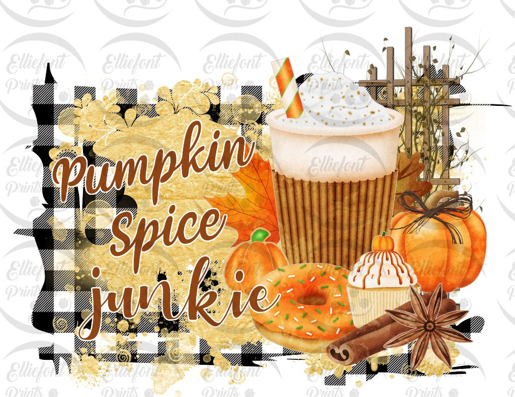 pumpkin spice sublimation png