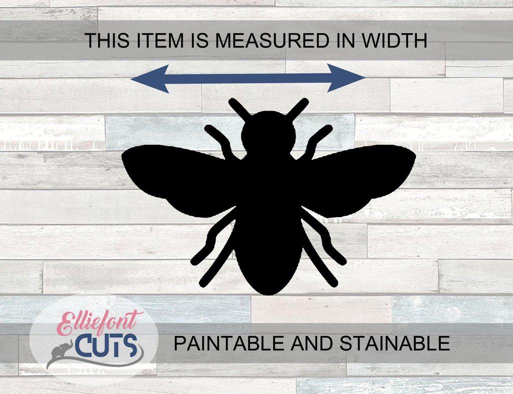bee wood cutouts