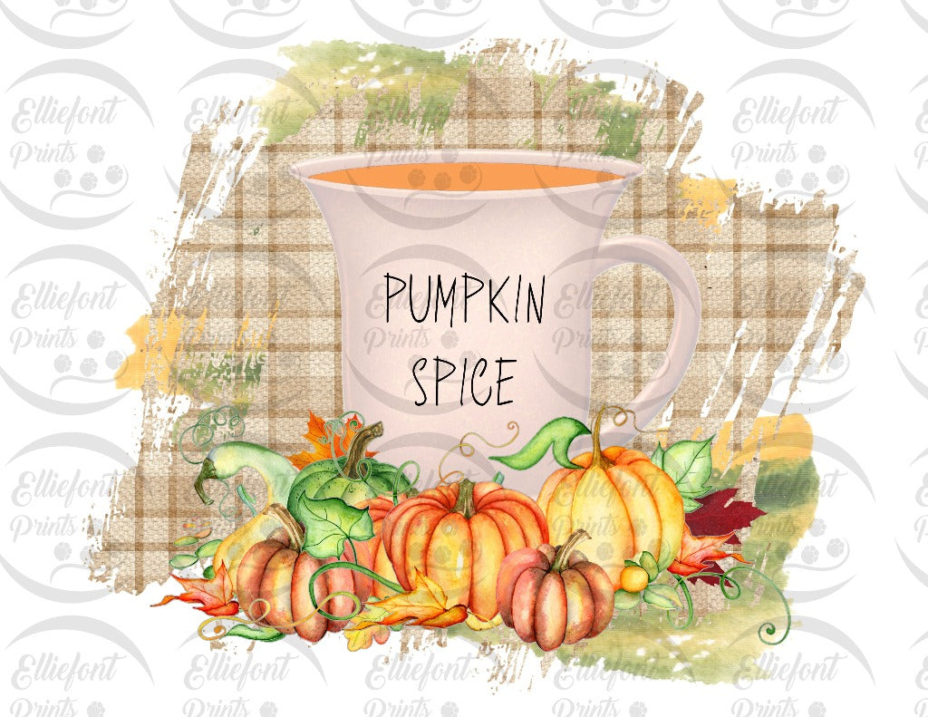 pumpkin spice sublimation png