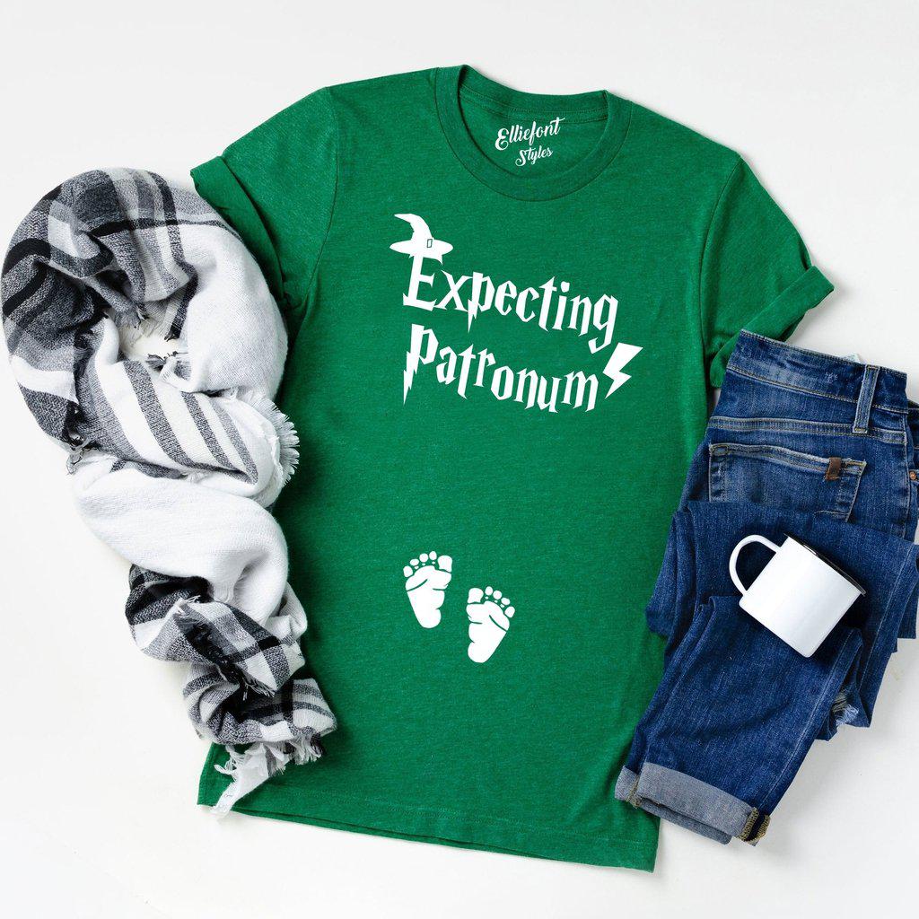 Expecting Patronum Pregnancy Announcement Shirt - Elliefont Styles