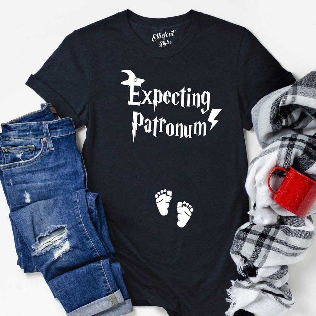 Expecting Patronum Pregnancy Announcement Shirt - Elliefont Styles