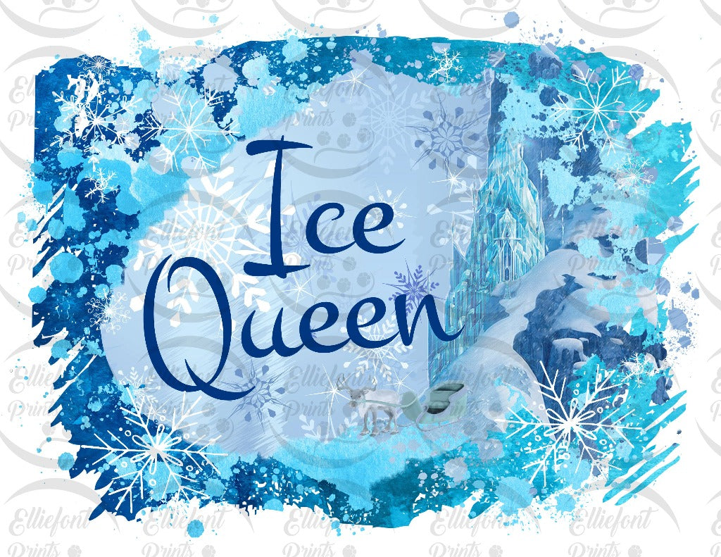ice queen frozen sublimation png