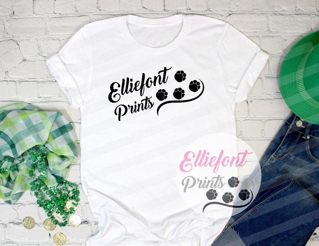 3001c white st patricks day mockup