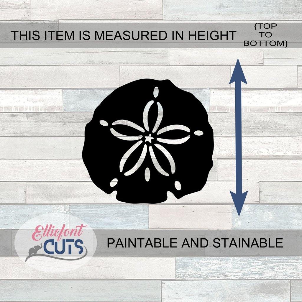 Sand Dollar Wood Cutouts - Elliefont Styles