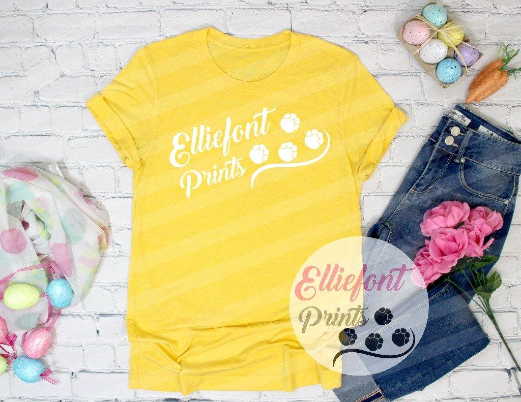 3001c heather yellow mockup