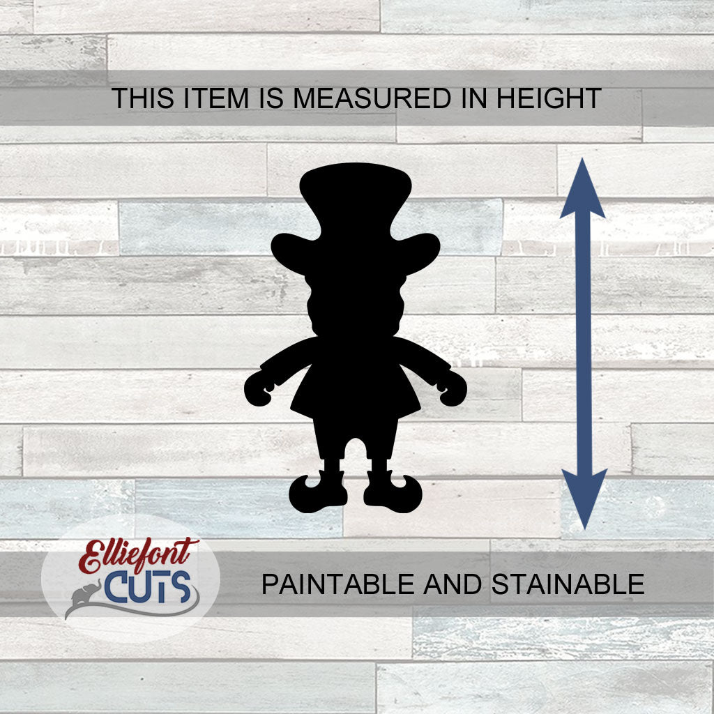 Leprechaun Wood Cutouts