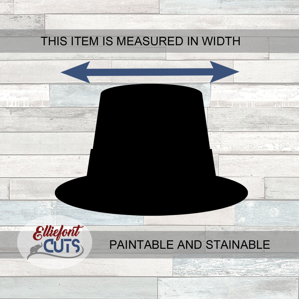 Leprechaun Hat Wood Cutouts