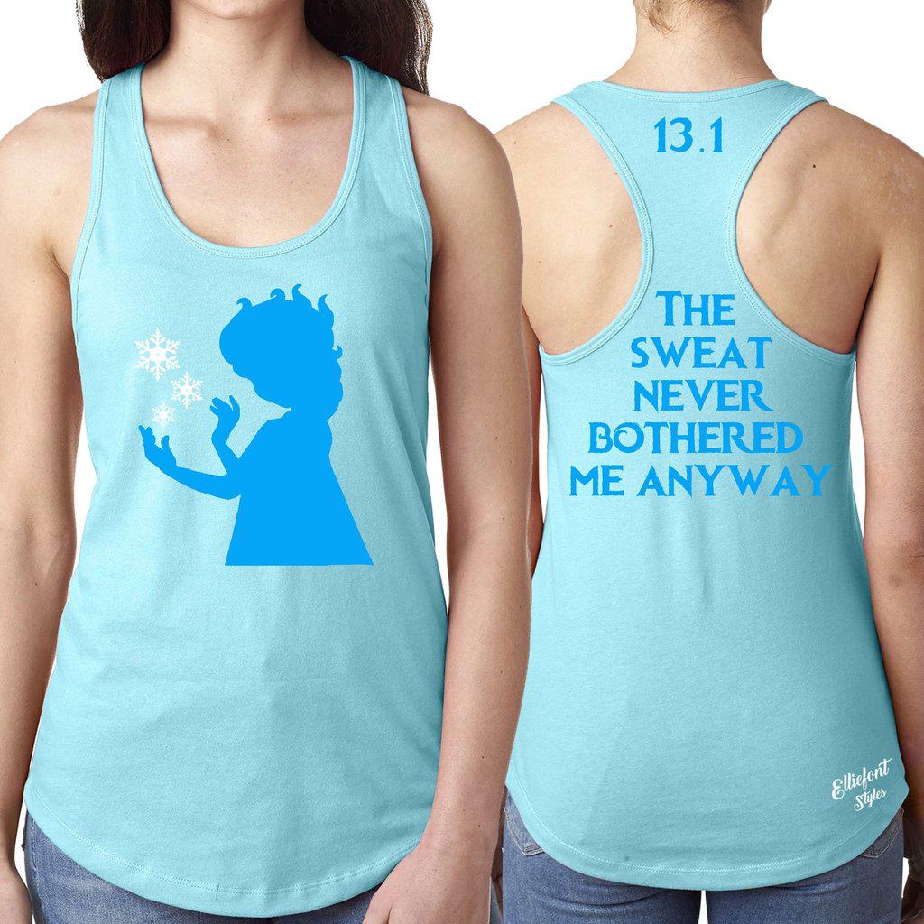Frozen Elsa Disney Marathon Tank Top, Run Disney Race Shirt - Elliefont Styles