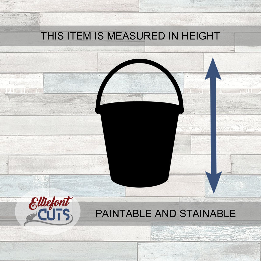 Bucket Wood Cutouts