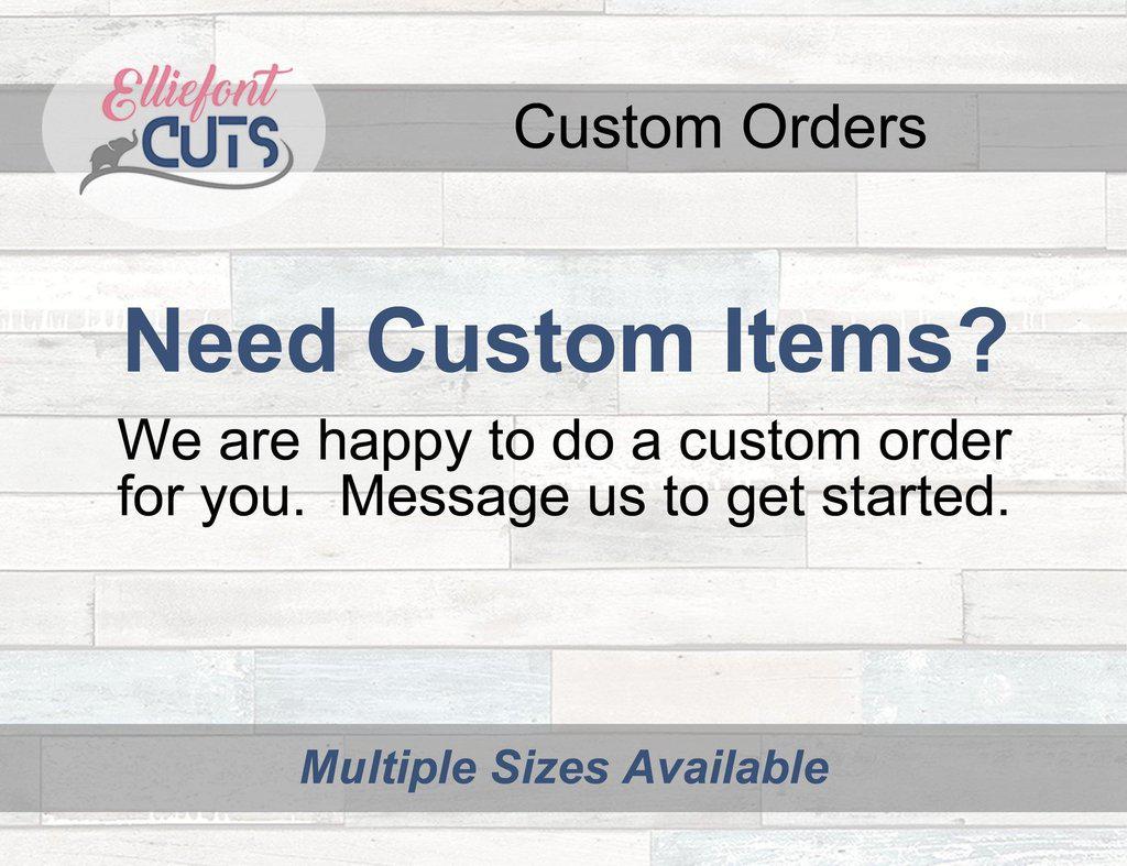 Circus Tent Wood Cutouts - Elliefont Styles