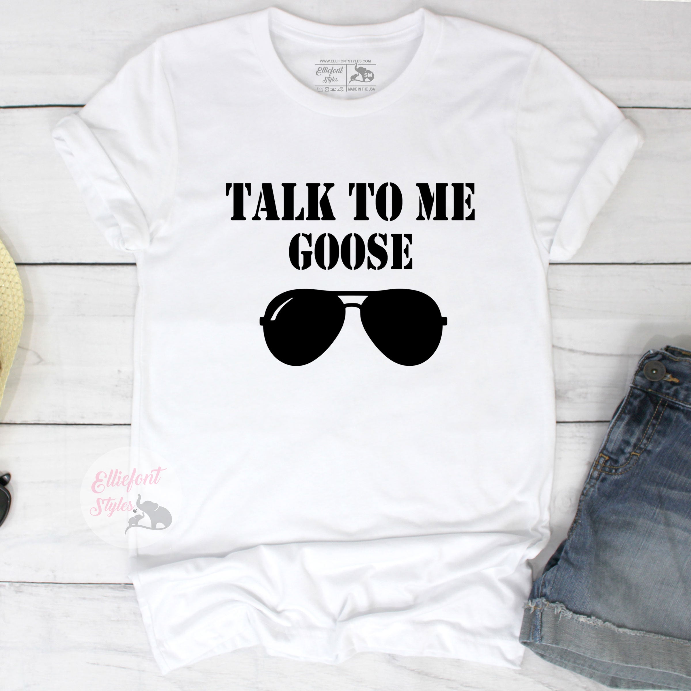 Top Gun Talk To Me Goose Shirt