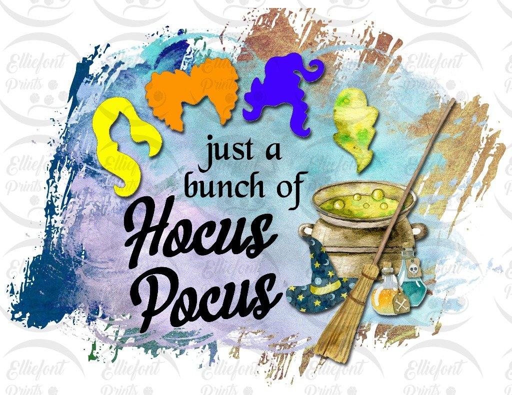 Hocus Pocus Sublimation PNG Files