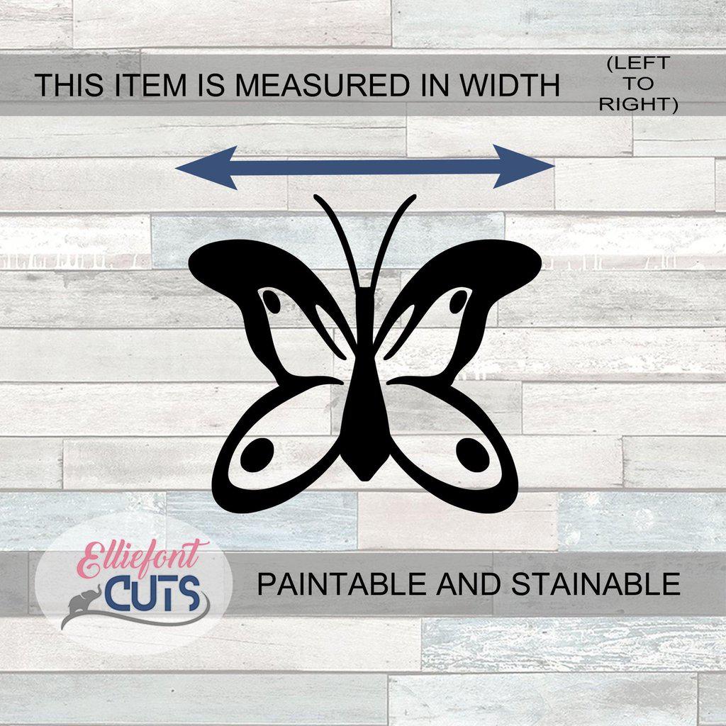 Butterfly Wood Cutouts - Elliefont Styles