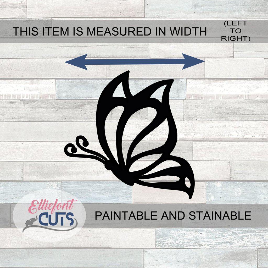 Butterfly Wood Cutouts - Elliefont Styles