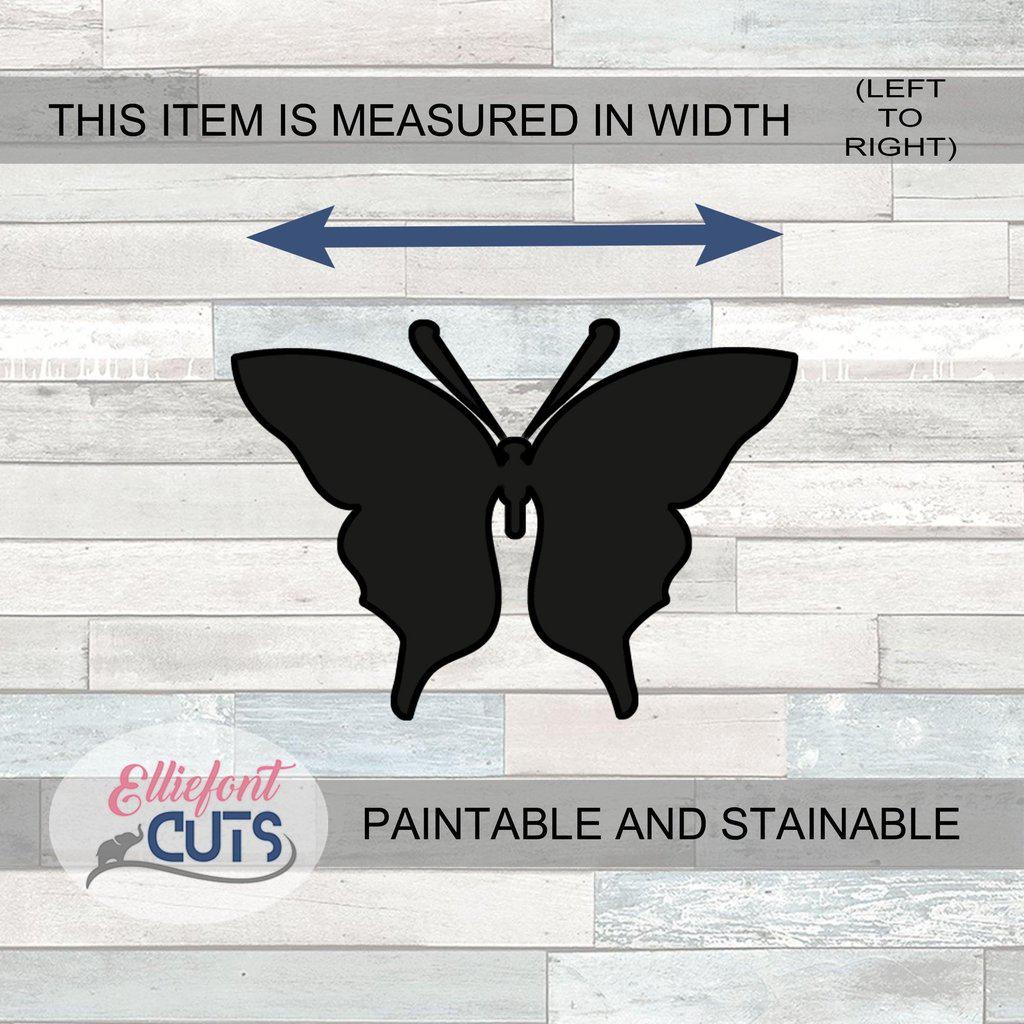 Butterfly Wood Cutouts - Elliefont Styles