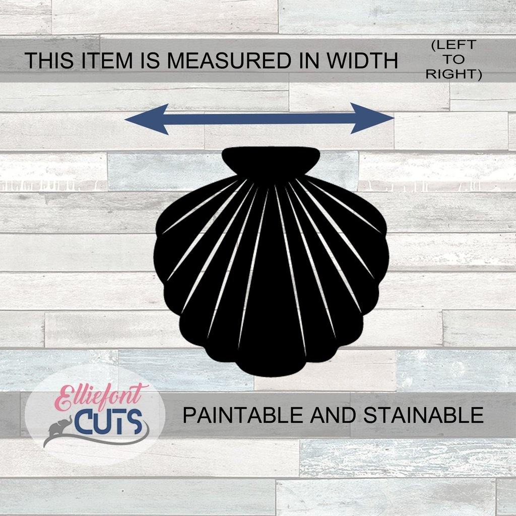 Shell Wood Cutouts - Elliefont Styles