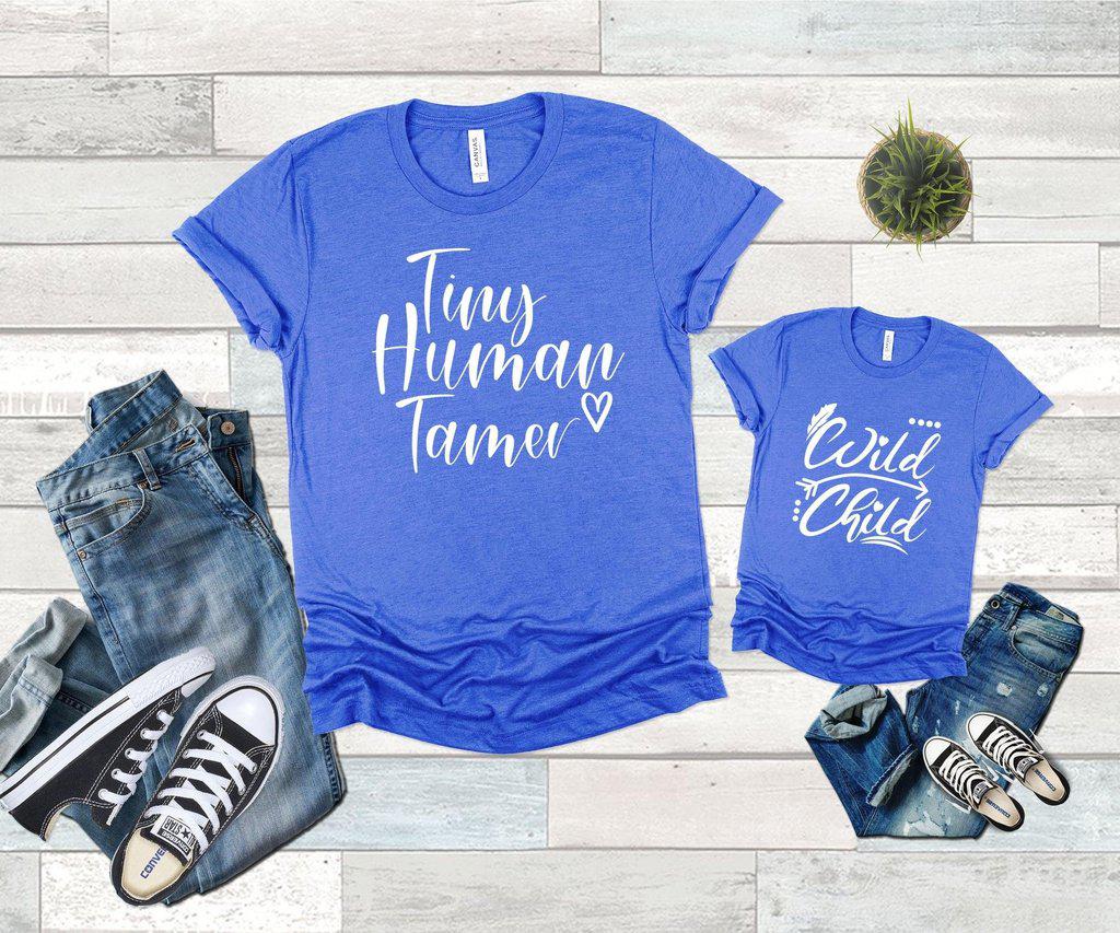 tiny human tamer shirt