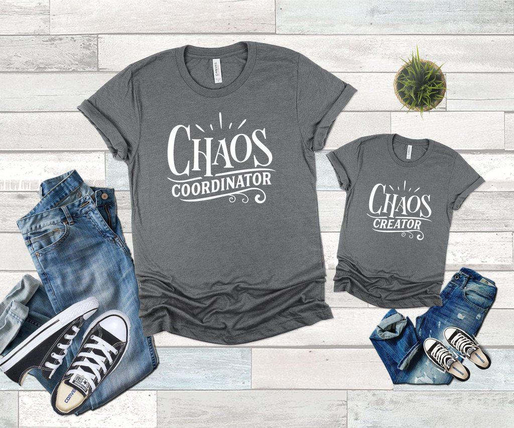 chaos creator kids shirts