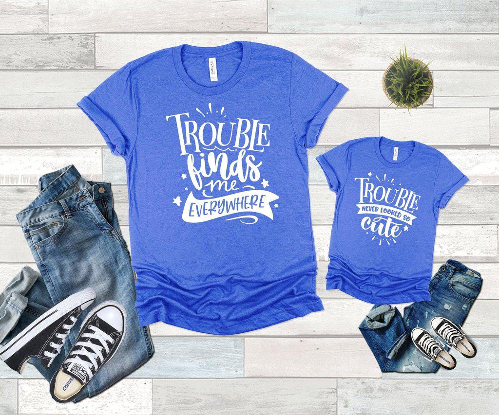 parent child shirt sets