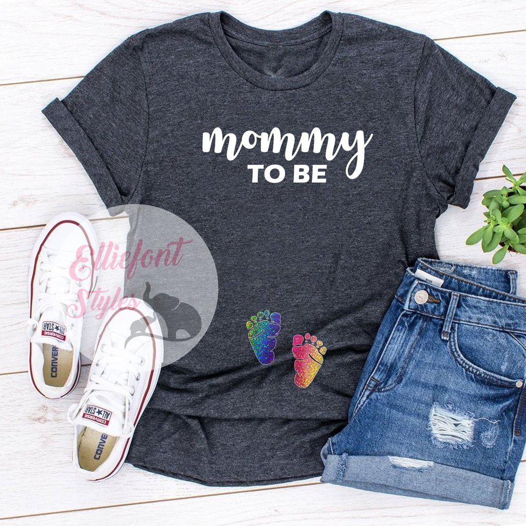 Mommy To Be LGBT Pregnancy Announcement Shirt