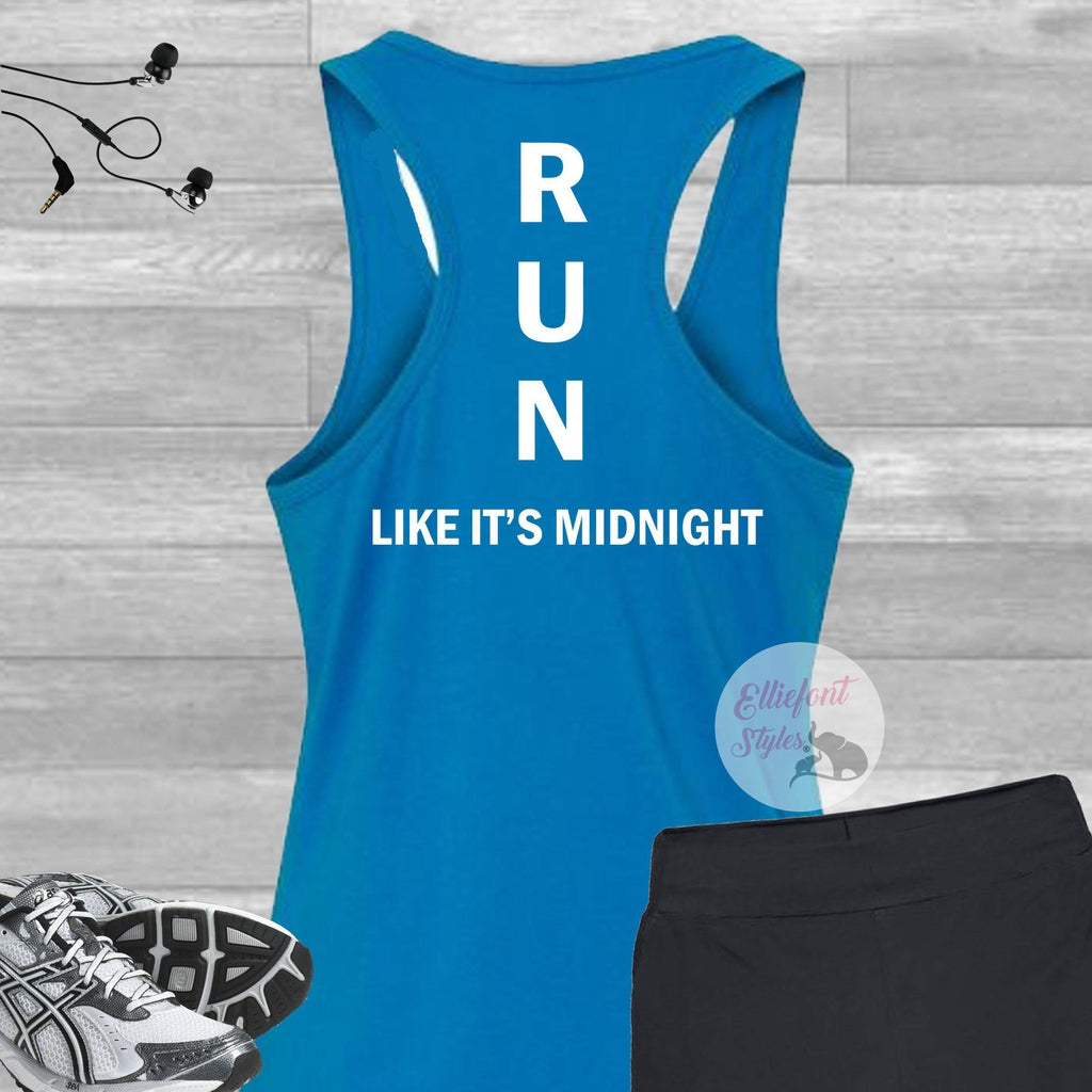 Run Tank Top Cinderella Inspired Marathon Shirt