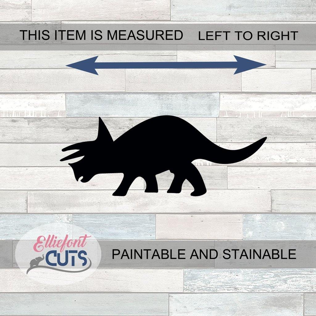 Dinosaur Wood Cutouts - Elliefont Styles