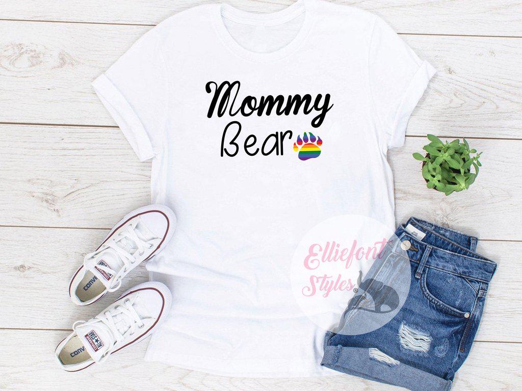lgtb mommy bear shirt