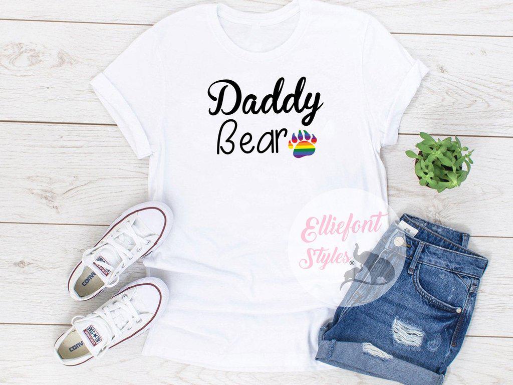 lgbt daddy bear shirt