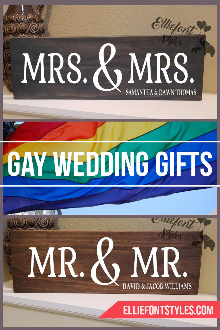 MR. & MR. Personalized Wood Sign - Elliefont Styles