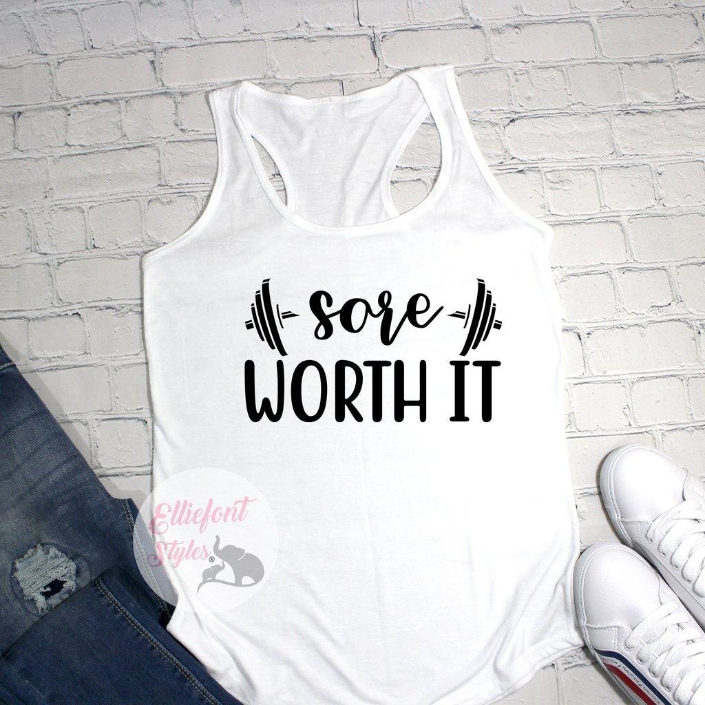 Sore but worth it tank top